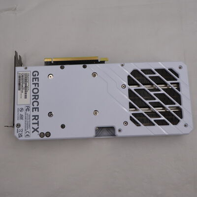 【通販センター】中古  Palit RTX 4060 Ti WHITE 8GBNE6406T019P1-1048L (RTX4060Ti 8GB) 200672 