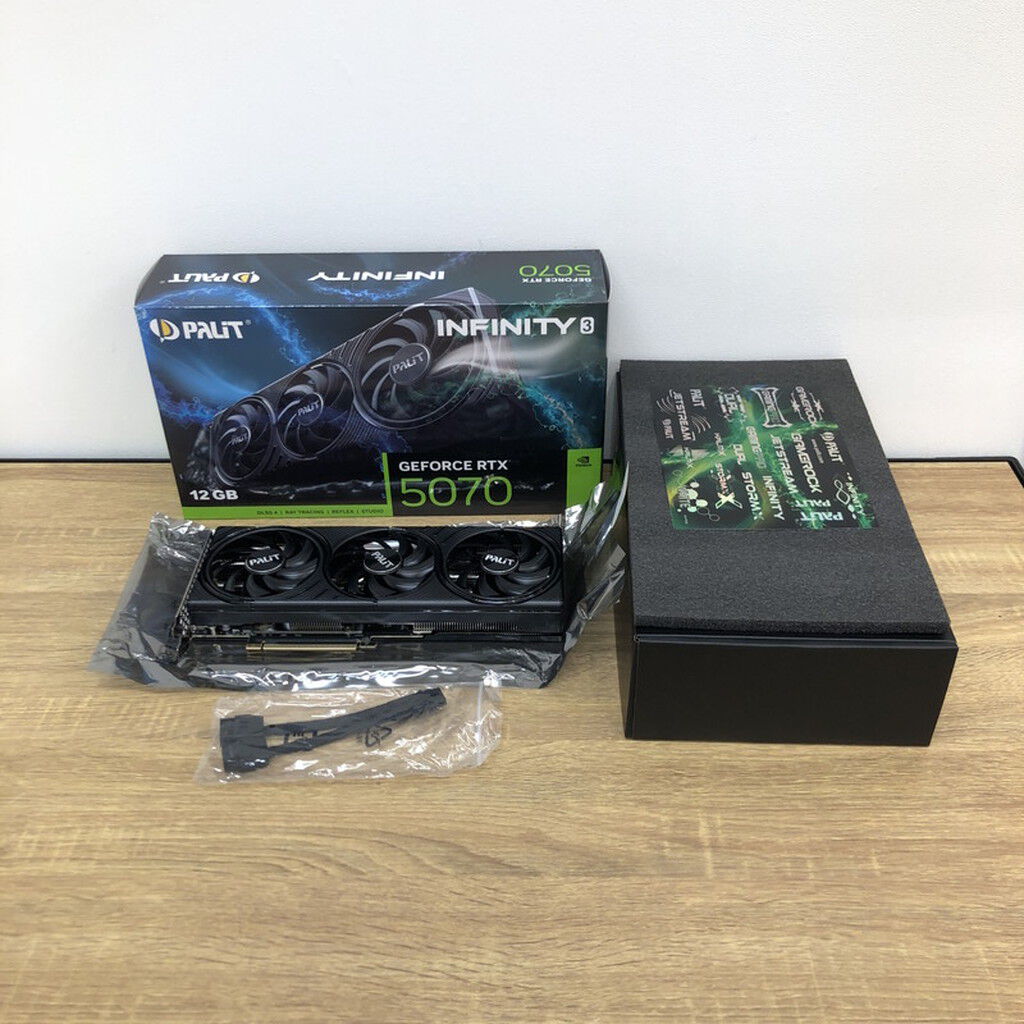 中古 Palit NE75070019K9-GB2050S (RTX5070 12GB Infinity 3) 188943