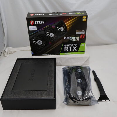【通販センター】中古  MSI GeForce RTX 3060 Ti GAMING X TRIO (RTX3060Ti 8GB) 144192 