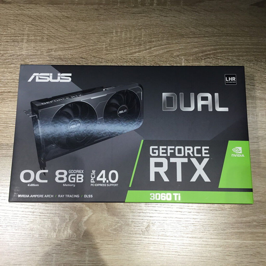 中古 ASUS DUAL-RTX3060TI-O8G (RTX3060Ti 8GB) 144185 ｜ パソコン