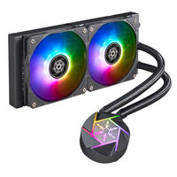 SilverStone  VIDA 240 SLIM  SST-VD240-SLIM (240mm ARGB ブラック) 