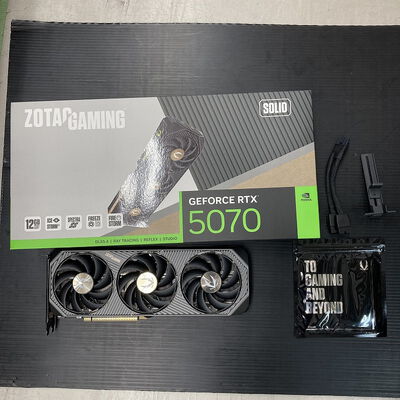【広島店】中古  ZOTAC ZT-B50700D-10P SOLID (RTX5070 12GB) 176910 