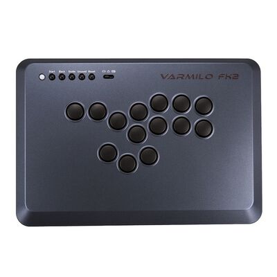Varmilo(アミロ)  FK2 Black Leverless Arcade Controller for Fighting Games (vm-fk2-black) 