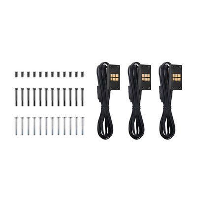 Thermaltake  CT140 EX INFINITY ARGB Sync 3Pack CL-F242-PL14SW-A (140mm ARGB ブラック 3個パック) 