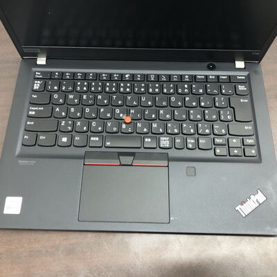 【福山ココローズ店】中古  Lenovo ThinkPad T14s MSO (INTEL Core i7 10610U 1.8GHz/16GB/新品SSD512GB/-/オンボード/14/1920x1080/Wi-Fi/WEBCAM/W11P64/MicrosoftOffice H&B 2024付) 182738 