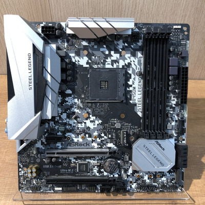 【姫路店】中古  ASRock B450M Steel Legend B450/AM4/MicroATX 4740000953 