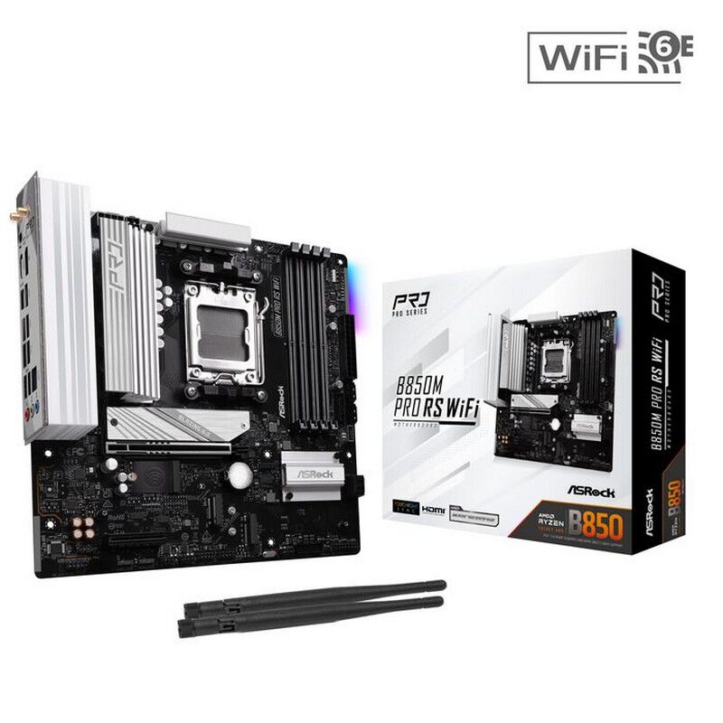 ASRock B850M Pro RS WiFi (B850 AM5 MicroATX) ｜ パソコン通販の
