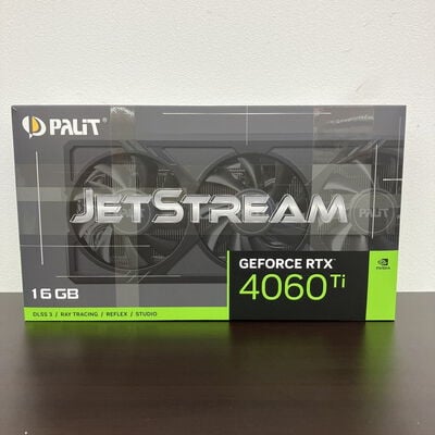 【長野稲里店】中古  Palit NE6406T019T1-1061J(RTX4060Ti JetStream 16G) 175543 