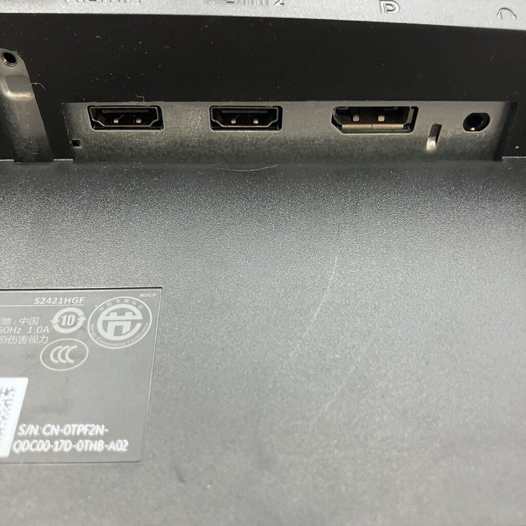 中古 DELL S2421HGF(1920x1080 144Hz) 3290007125 （327276