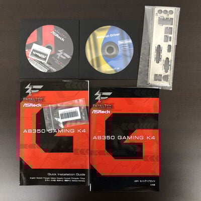 【長野稲里店】中古  ASRock Fatal1ty AB350 Gaming K4 (B350 AM4 ATX) 133610 