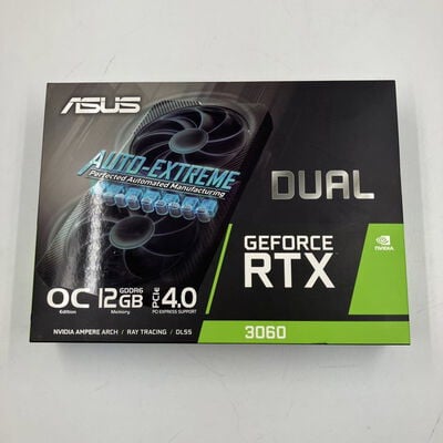 【なんば店】中古  ASUS DUAL-RTX3060-O12G-V2 (RTX3060 12GB) 175497 