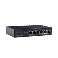 GeoVision  GV-APOE0400-3VT1 10/100M PoE+対応 (15.4W 供給 / 1 PoE port) (最長250m / 転送速度10Mbps) 4ポートスイッチングハブ 1年保証 