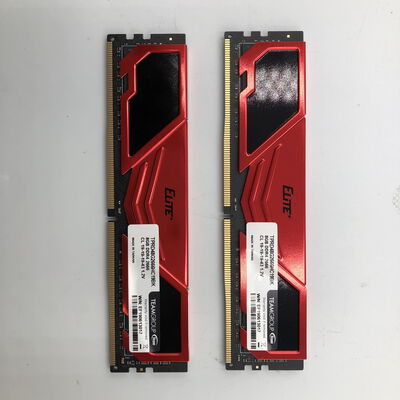 【水戸赤塚店】中古  TEAMGROUP ELITE PLUS DDR4（8GB 2枚組 合計16GB/PC4-21300） 4680003953 