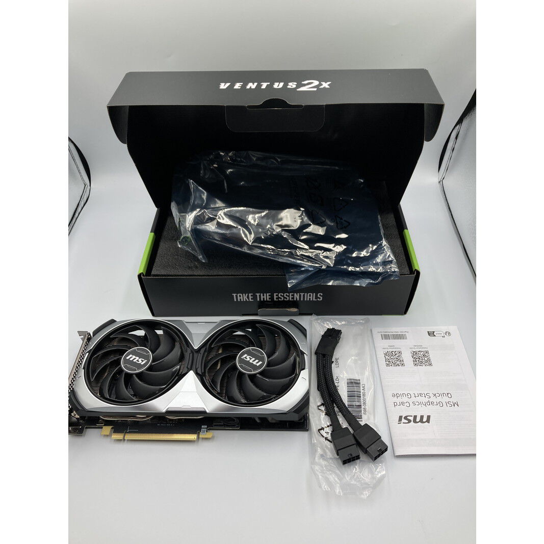 中古 MSI GeForce RTX 4070 SUPER 12G VENTUS 2X OC (RTX4070