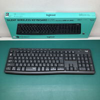 中古  ﾛｼﾞｸｰﾙ K295GP (日本語108 ｻｲﾚﾝﾄﾜｲﾔﾚｽｷｰﾎﾞｰﾄﾞ 黒) 4990000883 