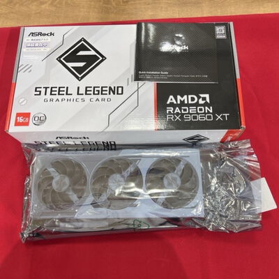 【静岡東瀬名店】中古  ASRock RX9060XT SL 16GO(RX9060XT Steel Legend 16G) 5140001393 