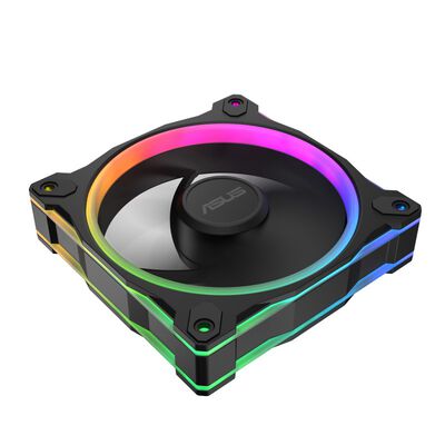ASUS  MR120 REVERSE ARGB FAN BLACK (120mm ブラック 1個パック) 