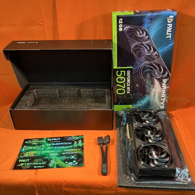 【なんば店】中古  Palit NE75070019K9-GB2050S (RTX5070 Infinity 3) 3280021017 