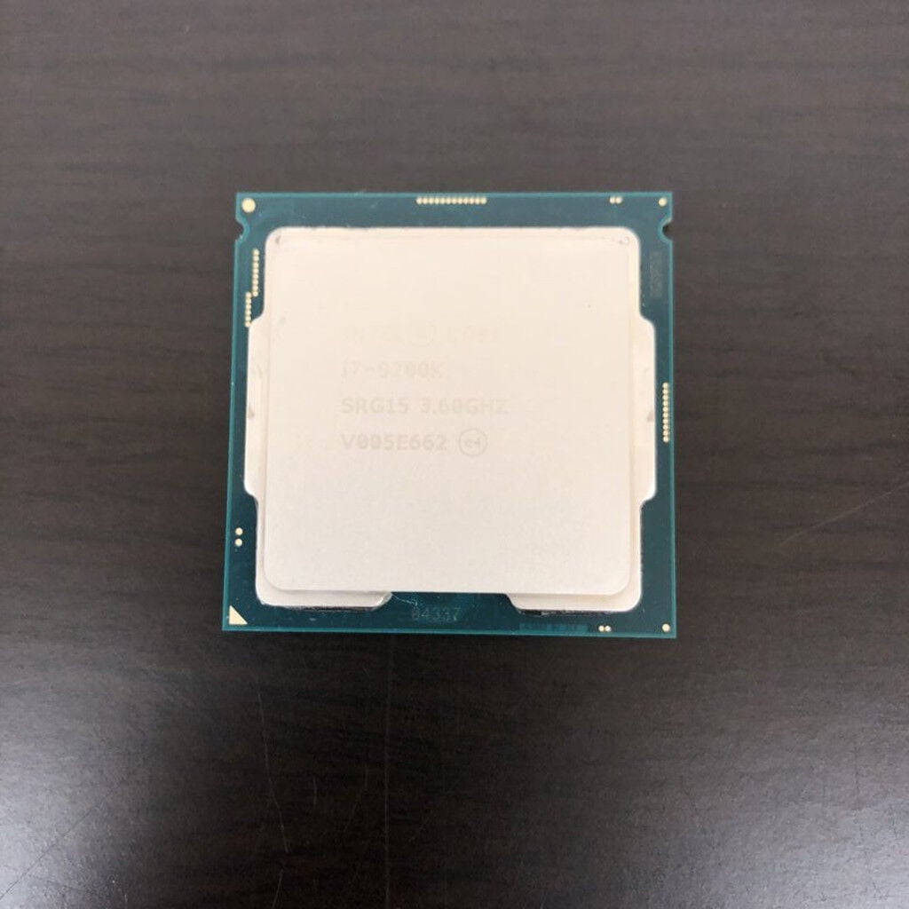 中古 INTEL Core i7 9700K (1151/3.60GHz/12M/C8/T8) 138481 （348084