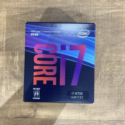 【静岡東瀬名店】中古  INTEL Core i7 8700 (1151/3.20GHz/12M/C6/T12) 136198 