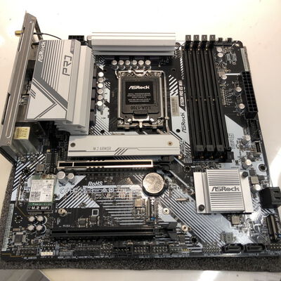 【姫路店】中古  ASRock B760M Pro RS WiFi (B760 1700 mATX DDR5) 4740000966 
