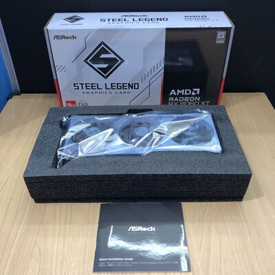 【甲府飯田店】中古  ASRock RX9060XT SL 16GO(RX9060XT Steel Legend 16G) 179896