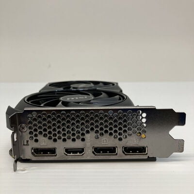 【徳島住吉店】中古  MSI GeForce RTX 4060 VENTUS 2X BLACK 8G OC (RTX4060 8GB) 158792 