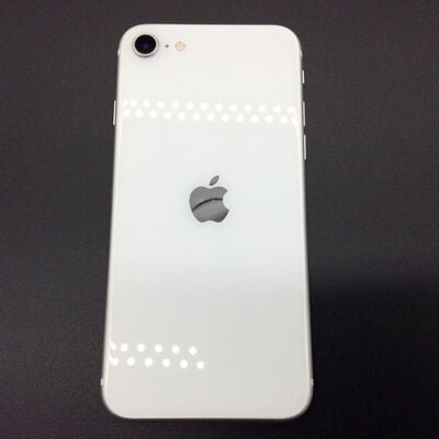 【浜松店】中古  【SIMロック解除済み】【au】Apple iPhoneSE 4.7インチ (第2世代/2020) 128GB (ホワイト)  MHGU3J/A 新パッケージ版 155751 