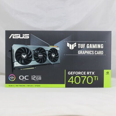 【通販センター】中古  ASUS TUF-RTX4070TI-O12G-GAMING（RTX4070Ti 12GB） 3480034224 