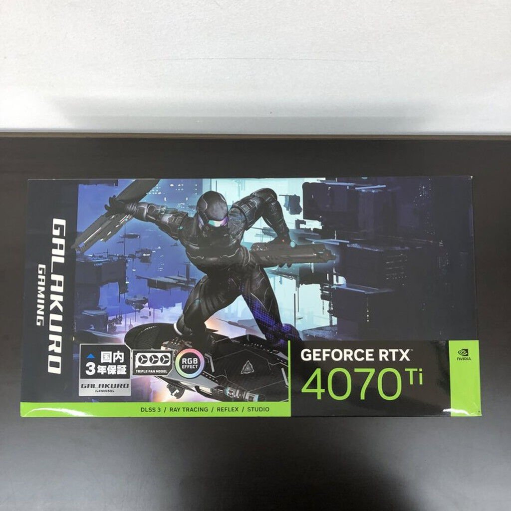中古 玄人志向 GALAKURO GAMING GG-RTX4070Ti-E12GB/EX/TP 5110001398