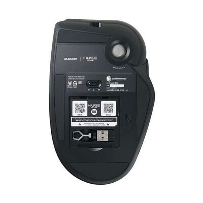 エレコム  M-HT1MRBK (HUGE PLUS ワイヤレストラックボール 10ボタン/ベアリング) 