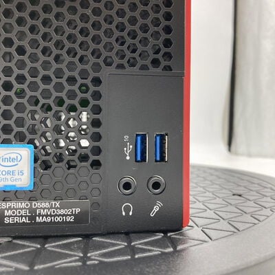 【堺七道店】中古  Fujitsu FMVD3802TP(i5 9600/16GB/SSD128GB/W11P) 4660002434 