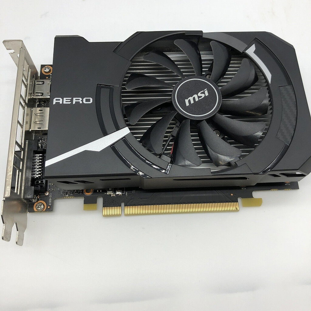 中古 MSI GeForce GTX 1650 AERO ITX 4G OC(GTX1650 4G GDR5) 139574