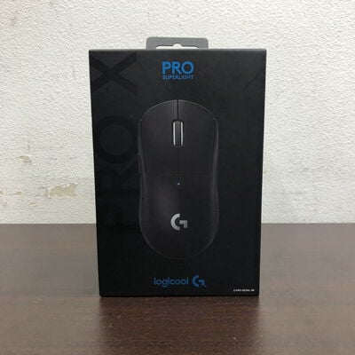 【福山ココローズ店】中古  Logicool PRO X SUPERLIGHT Wireless Gaming Mouse G-PPD-003WL-BK 146967 