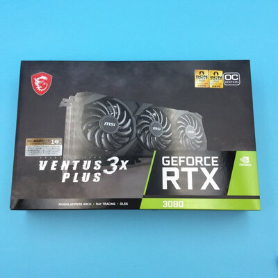 【秋葉原本店】中古  MSI GeForce RTX 3080 VENTUS 3X PLUS 10G OC LHR(RTX3080 10G) 3410014093 