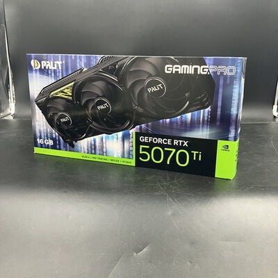 【大須店】中古  Palit NE7507T019T2-GB2031A (RTX5070Ti GamingPro 16GB) 176552 