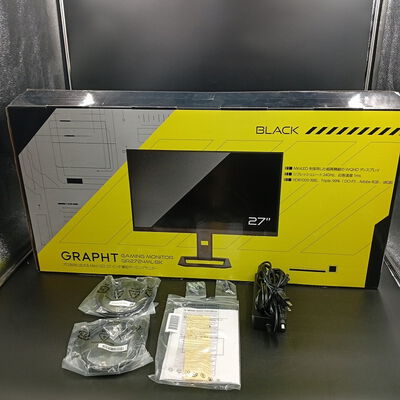 【大須店】中古  GRAPHT GRT044-2724ML-BK(27"W 240Hz WQHD Mini LED) 3120022814 