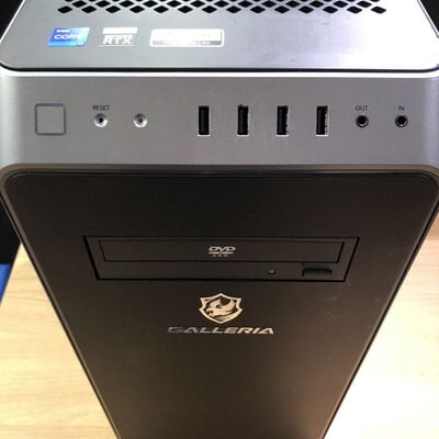 【甲府飯田店】中古  GALLERIA XA7C-R36T(i7 11700/16GB/SSD1TB/HDD4TB/RTX3060Ti/W11H) 4720001583 
