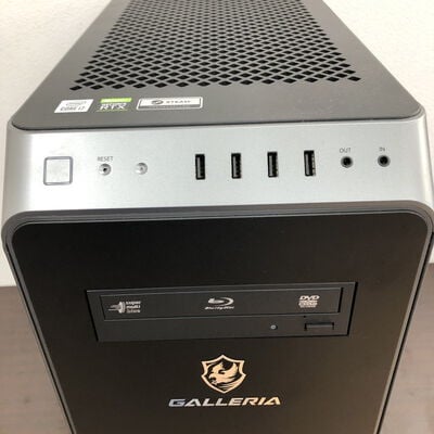 【福山ココローズ店】中古  GALLERIA XA7C-R26(i7 10700/16GB/SSD500GB/HDD2TB/RTX2060/W11H) 5090000512 