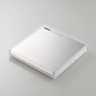 Logitec  LDR-PMJ8U2VWH (USB 2.0 ポータブルDVDドライブ ホワイト ソフト付) 