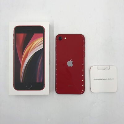 【福井日之出店】中古  Apple iPhoneSE 4.7インチ (第2世代/2020) 64GB (PRODUCT)RED 国内版SIMロックフリー MHGR3J/A 新パッケージ版 146156 