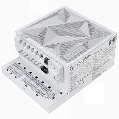 Lian-Li  EDGE Platinum V2 1350W with EDGE Hub ADV White EG1350PWH (ATX1350W ホワイト) 