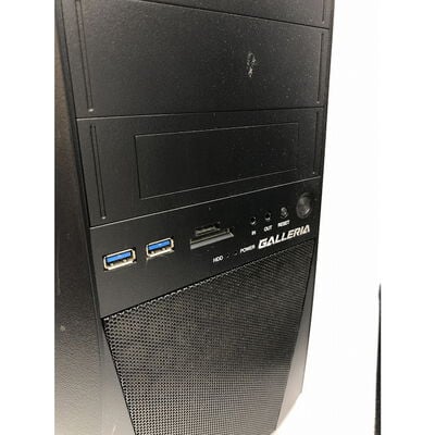 【宇都宮鶴田店】中古  THIRDWAVE GALLERIA(i7 8700/16GB/SSD250GB/HDD1TB/GTX1060/W10H) 5280001353 