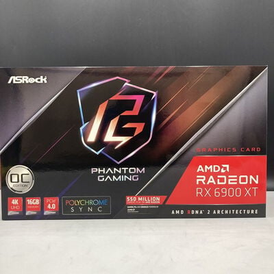 【熊本浜線店】中古  ASRock RX 6900 XT Phantom Gaming D 16G OC (RX6900XT 16GB) 144274 