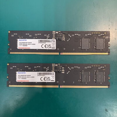 【富山本郷店】中古  8GB 2枚組(合計16GB) PC5-44800/DDR5-5600 デスクトップ用 190896 