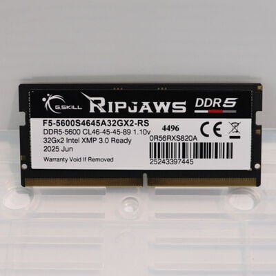 【札幌店】中古  PC5-44800 32GB ノート用(DDR5-5600) 177968 