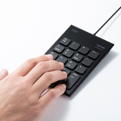 サンワサプライ  NT-23UBK (静音USBテンキー) 