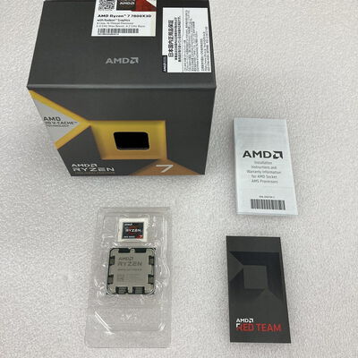 【京都店】中古  AMD Ryzen 7 7800X3D (AM5/4.2/104M/C8/T16/120W) 157139 