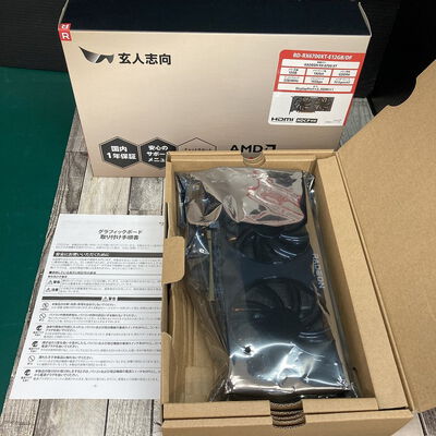【広島店】中古  玄人志向 RD-RX6700XT-E12GB/DF（RX6700XT 12GB） 3480036383 