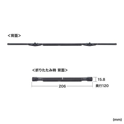 サンワサプライ  SKB-BT35BK Bluetooth折りたたみフルキーボード（ブラック） 